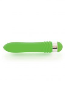 Вибратор Sexus Funny Five, ABS пластик, зеленый, 14 см, Категория - Секс-игрушки/Вибраторы/Нереалистичные вибраторы, Атрикул 0T-00000452 Изображение 1