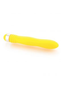 Вибратор Sexus Funny Five, ABS пластик, желтый, 18 см., Категория - Секс-игрушки/Вибраторы/Нереалистичные вибраторы, Атрикул 0T-00000442 Изображение 1