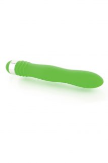 Вибратор Sexus Funny Five, ABS пластик, зеленый, 18 см., Категория - Секс-игрушки/Вибраторы/Нереалистичные вибраторы, Атрикул 0T-00000440 Изображение 1