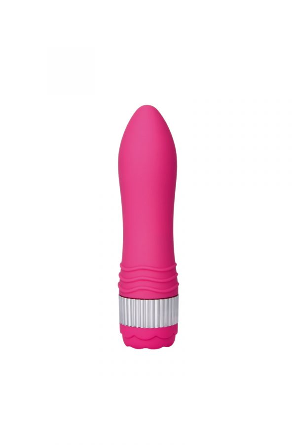 Нереалистичный вибратор Sexus Funny Five, ABS пластик, Розовый, 18,5 см, Категория - Секс-игрушки/Вибраторы/Нереалистичные вибраторы, Атрикул 0T-00000458 Изображение 3