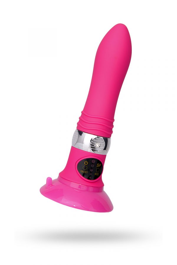 Нереалистичный вибратор Sexus Funny Five, ABS пластик, Розовый, 18,5 см, Категория - Секс-игрушки/Вибраторы/Нереалистичные вибраторы, Атрикул 0T-00000458 Изображение 1