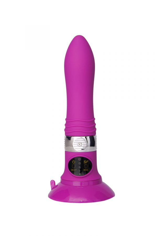 Нереалистичный вибратор Sexus Funny Five, ABS пластик, Фиолетовый, 18,5 см, Категория - Секс-игрушки/Вибраторы/Нереалистичные вибраторы, Атрикул 0T-00000461 Изображение 2