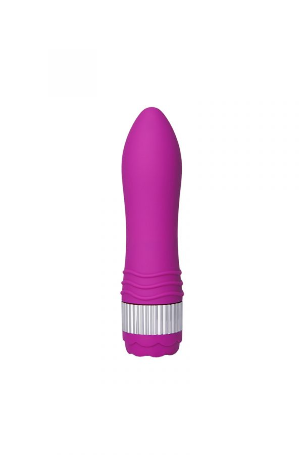 Нереалистичный вибратор Sexus Funny Five, ABS пластик, Фиолетовый, 18,5 см, Категория - Секс-игрушки/Вибраторы/Нереалистичные вибраторы, Атрикул 0T-00000461 Изображение 3