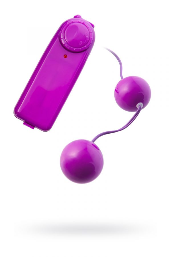 Вагинальные шарики с вибрацией TOYFA , ABS пластик, фиолетовый, 12,2 см, Категория - Секс-игрушки/Вагинальные шарики и тренажеры интимных мышц/Вагинальные шарики, Атрикул 00129803 Изображение 1