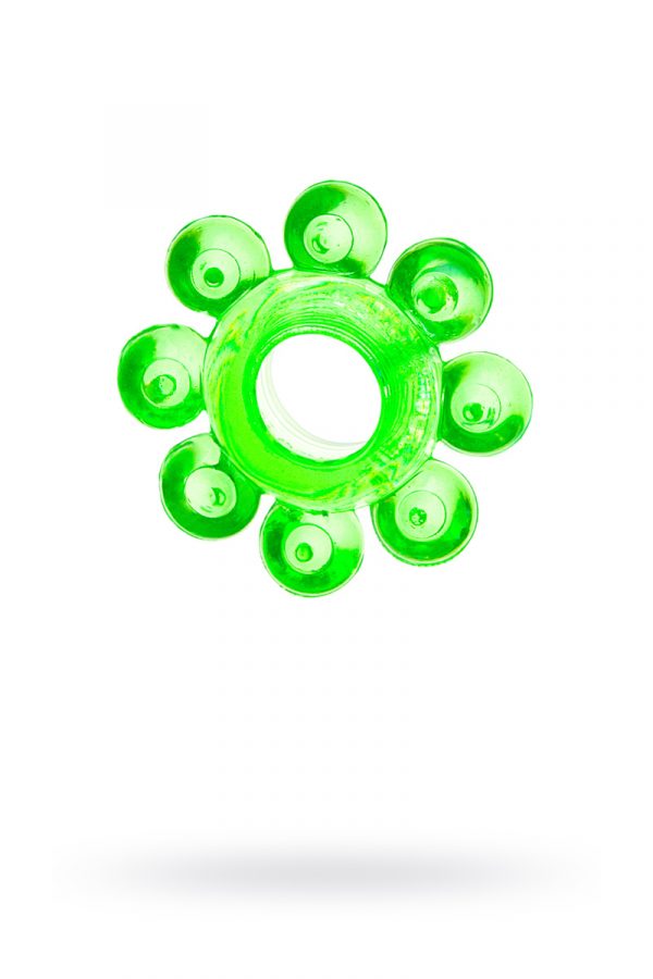 Эрекционное кольцо на пенис TOYFA, TPE, зеленый, Категория - Секс-игрушки/Кольца и насадки/Кольца на пенис, Атрикул 00138543 Изображение 1