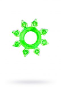Эрекционное кольцо на пенис TOYFA, TPE, зеленый, Категория - Секс-игрушки/Кольца и насадки/Кольца на пенис, Атрикул 00138547 Изображение 1