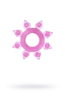 Эрекционное кольцо на пенис TOYFA, TPE, розовый, Категория - Секс-игрушки/Кольца и насадки/Кольца на пенис, Атрикул 00138544 Изображение 1