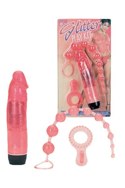 Набор гелевый розовый 16,5 см, Категория - Секс-игрушки/Вибраторы/Наборы вибраторов, Атрикул 00006873 Изображение 1