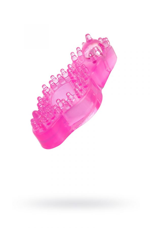 Кольцо TOYFA с шариком,TPE,   розовый, Категория - Секс-игрушки/Кольца и насадки/Кольца на пенис, Атрикул 00132661 Изображение 1