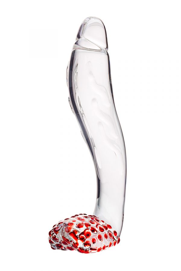 Нереалистичный фаллоимитатор Sexus Glass, Стекло, Прозрачный, 17 см, Категория - Секс-игрушки/Фаллоимитаторы/Нереалистичные фаллоимитаторы, Атрикул 00138467 Изображение 2