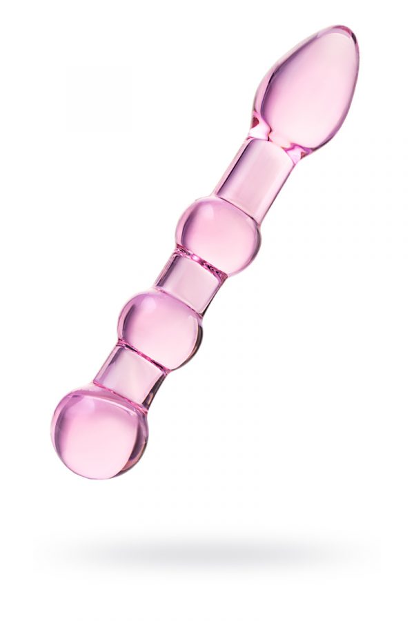 Нереалистичный фаллоимитатор Sexus Glass, Стекло, Розовый, 18 см, Категория - Секс-игрушки/Фаллоимитаторы/Нереалистичные фаллоимитаторы, Атрикул 0T-00000577 Изображение 1