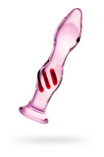 Нереалистичный фаллоимитатор Sexus Glass, Стекло, Розовый, 13 см, Категория - Секс-игрушки/Фаллоимитаторы/Нереалистичные фаллоимитаторы, Атрикул 0T-00002405 Изображение 1