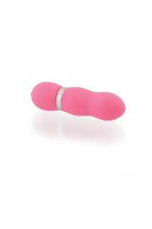 Нереалистичный вибратор Sexus Funny Five, ABS пластик, Розовый, 10,5 см, Категория - Секс-игрушки/Вибраторы/Нереалистичные вибраторы, Атрикул 0T-00002575 Изображение 1