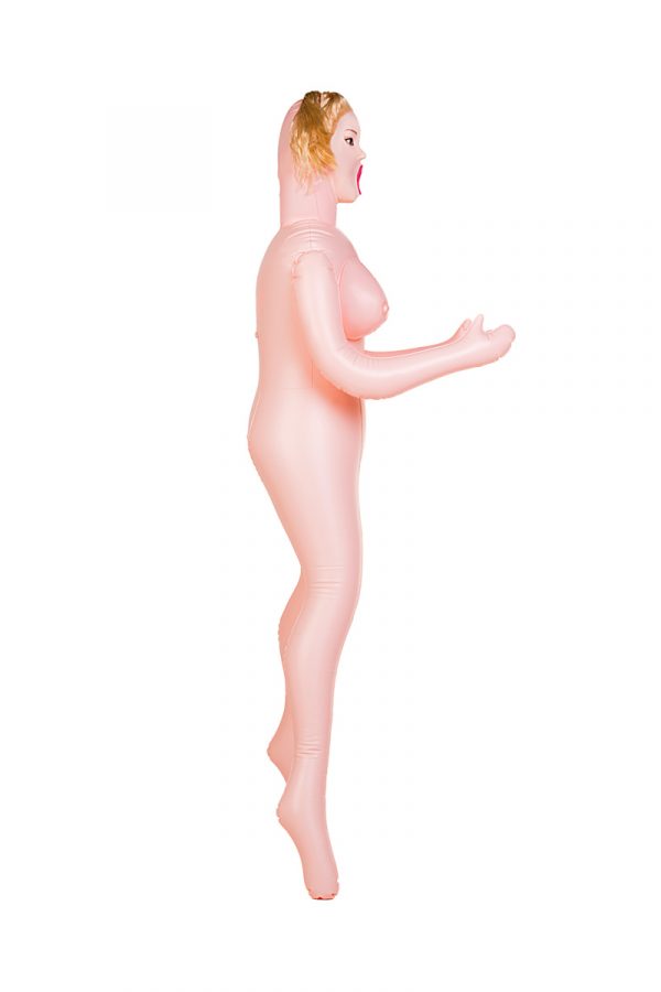 Кукла надувная Hannah, блондинка,TOYFA  Dolls-X Passion, с тремя отверстиями,  кибер вставка: вагина-анус, 160 см, Категория - Секс-игрушки/Секс куклы/Женщины, Атрикул 0T-00004864 Изображение 3
