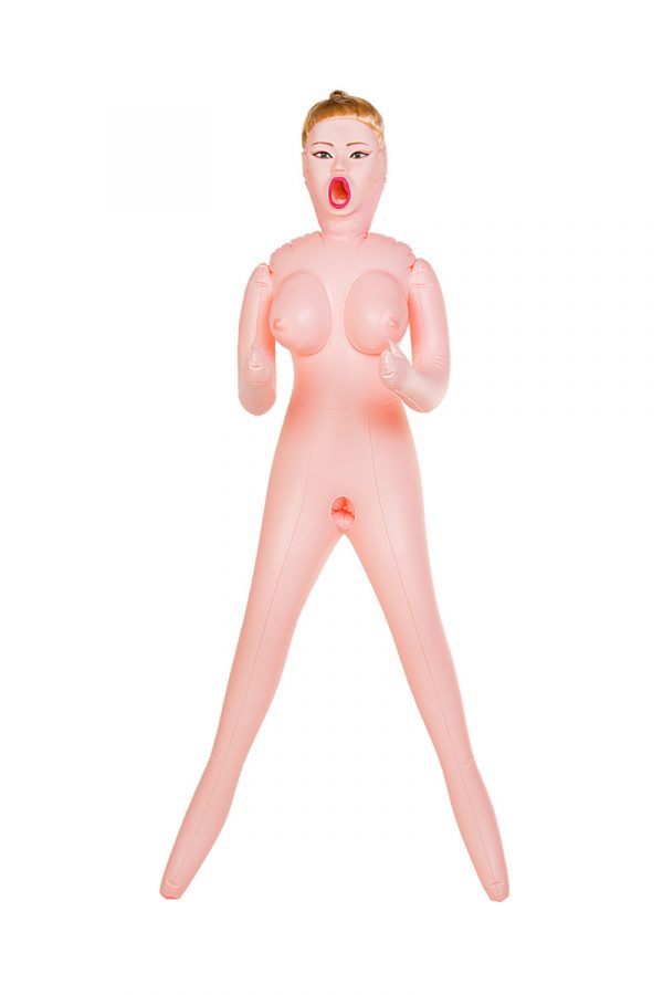 Кукла надувная Hannah, блондинка,TOYFA  Dolls-X Passion, с тремя отверстиями,  кибер вставка: вагина-анус, 160 см, Категория - Секс-игрушки/Секс куклы/Женщины, Атрикул 0T-00004864 Изображение 2