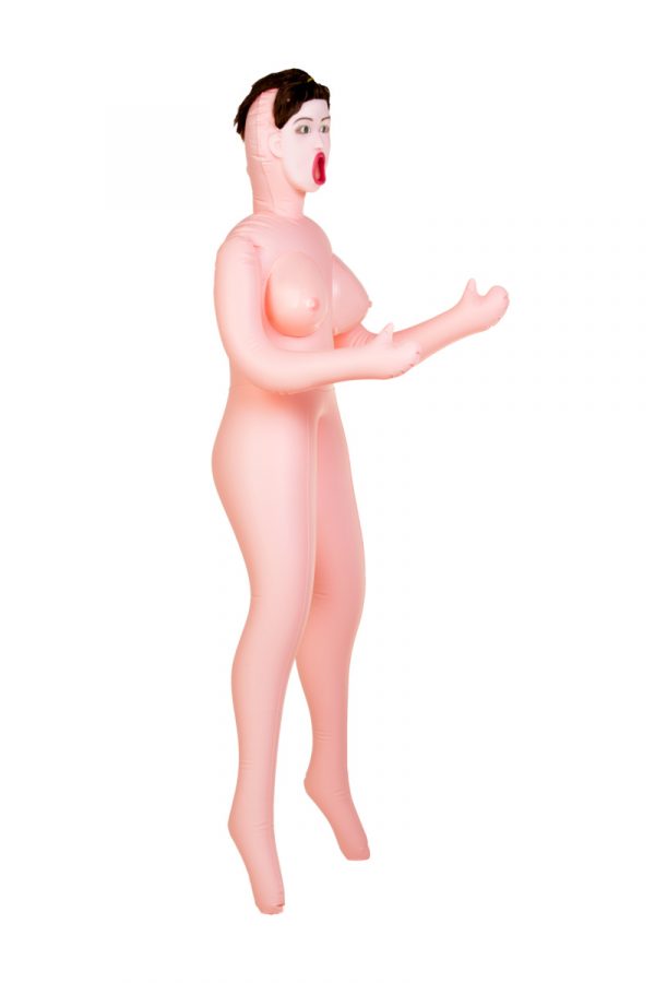 Кукла надувная Violet, брюнетка,TOYFA Dolls-X Passion,  с тремя отверстиями,  кибер вставка: вагина-анус, 160 см, Категория - Секс-игрушки/Секс куклы/Женщины, Атрикул 0T-00004865 Изображение 3