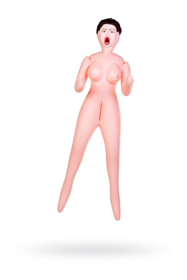Кукла надувная Violet, брюнетка,TOYFA Dolls-X Passion,  с тремя отверстиями,  кибер вставка: вагина-анус, 160 см, Категория - Секс-игрушки/Секс куклы/Женщины, Атрикул 0T-00004865 Изображение 1