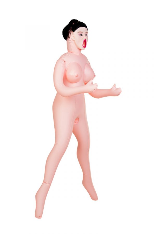 Кукла надувная Scarlett, рыжая,TOYFA Dolls-X Passion,с тремя отверстиями,  кибер вставка: вагина-анус, 160 см, Категория - Секс-игрушки/Секс куклы/Женщины, Атрикул 0T-00004866 Изображение 3