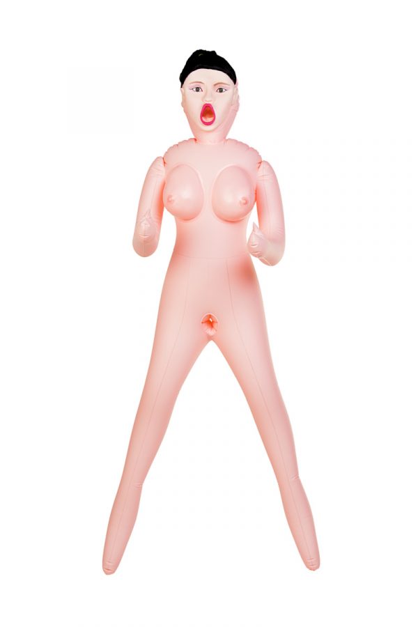 Кукла надувная Scarlett, рыжая,TOYFA Dolls-X Passion,с тремя отверстиями,  кибер вставка: вагина-анус, 160 см, Категория - Секс-игрушки/Секс куклы/Женщины, Атрикул 0T-00004866 Изображение 2