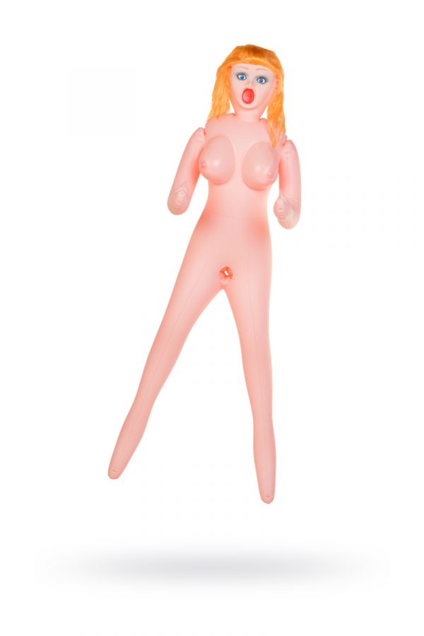 Кукла надувная Olivia, блондинка, TOYFA Dolls-X Passion, с тремя отверситями, кибер вставка: вагина-анус, 160 см, Категория - Секс-игрушки/Секс куклы/Женщины, Атрикул 0T-00004867 Изображение 1