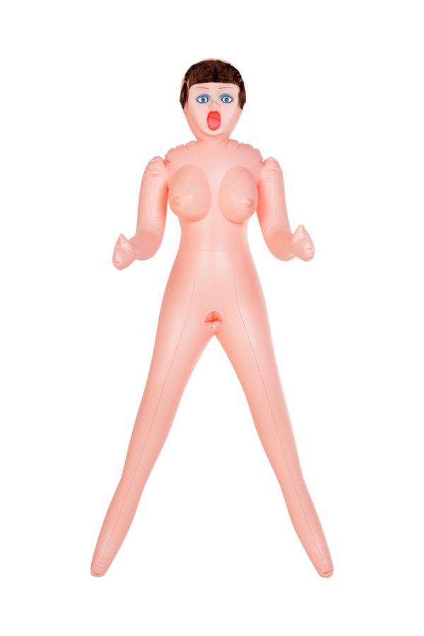 Кукла надувная Grace, шатенка, TOYFA Dolls-X Passion,с тремя отверситями, кибер вставка: вагина-анус, 160 см, Категория - Секс-игрушки/Секс куклы/Женщины, Атрикул 0T-00004868 Изображение 2