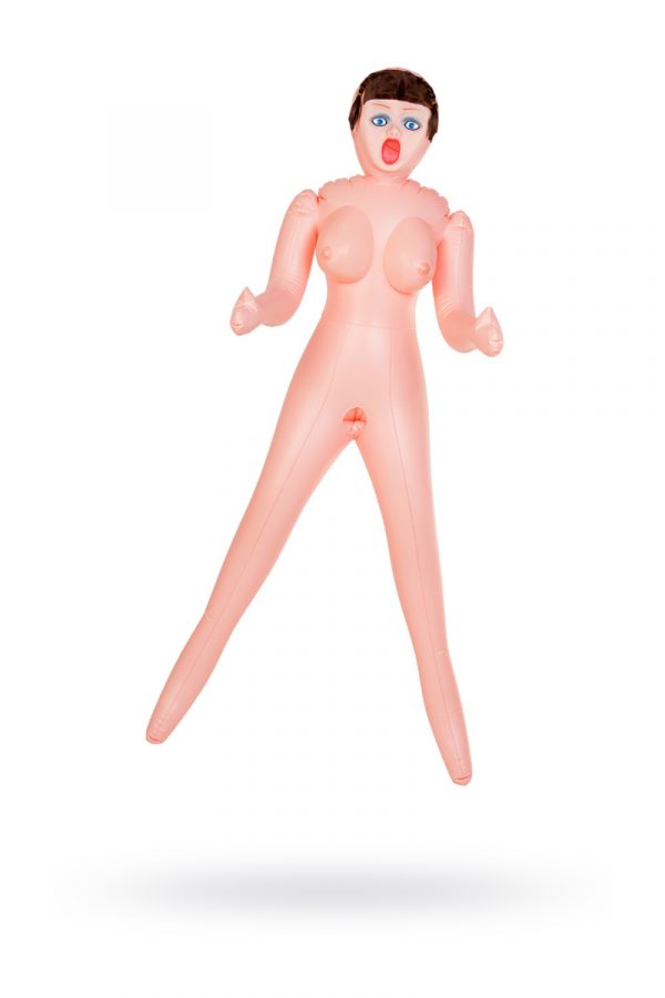 Кукла надувная Grace, шатенка, TOYFA Dolls-X Passion,с тремя отверситями, кибер вставка: вагина-анус, 160 см, Категория - Секс-игрушки/Секс куклы/Женщины, Атрикул 0T-00004868 Изображение 1