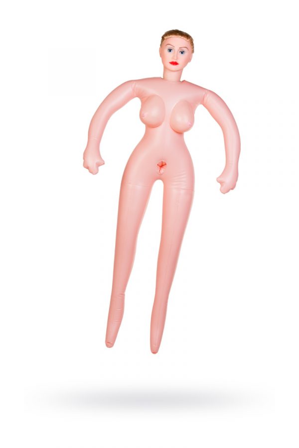Кукла надувная Eleanor с реалистичной головой, рыжая, TOYFA Dolls-X,  с двумя отверстиями,  кибер вставка вагина – анус, 160 см, Категория - Секс-игрушки/Секс куклы/Женщины, Атрикул 0T-00004869 Изображение 1