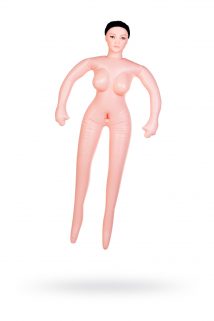 Кукла надувная Nurse Emilia реалистичная голова,брюнетка, TOYFA Dolls-X, с двумя отверстиями,вставка: вагина- анус,костюм медсестры, 160 см, Категория - Секс-игрушки/Секс куклы/Женщины, Атрикул 0T-00004972 Изображение 1