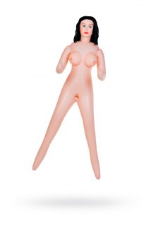 Кукла надувная Kaylee с реалистичной головой, брюнетка, TOYFA Dolls-X, кибер вставка вагина – анус, подвижные глаза, 160 см, Категория - Секс-игрушки/Секс куклы/Женщины, Атрикул 0T-00004969 Изображение 1