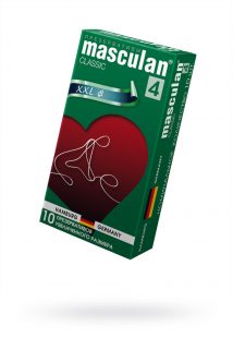 Презервативы Masculan Classic 4,  10шт.  Увеличенного размера (XXL) ШТ, Категория - Презервативы/Классические презервативы, Атрикул 0T-00005544 Изображение 1