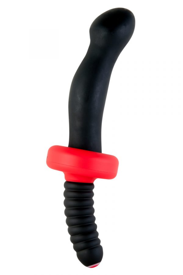 Анальный вибратор TOYFA Black&Red, силиконовый, черный, 16,5 см, Категория - Секс-игрушки/Анальные игрушки/Анальные вибраторы, Атрикул 0T-00006052 Изображение 1