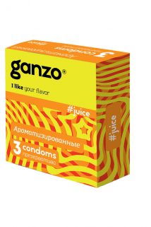 Презервативы Ganzo Juice №3 Ароматизированные ШТ, Категория - Презервативы/Классические презервативы, Атрикул 0T-00005956 Изображение 1