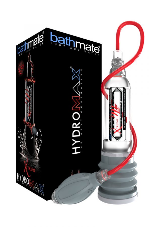 Гидропомпа Bathmate Hydromax Xtreme X30, прозрачная, 30 см, Категория - Секс-игрушки/Помпы/Помпы для пениса, Атрикул 0T-00007091 Изображение 3