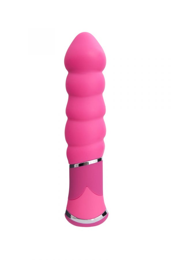 Вибратор NMC Bubbly Vibe рельефный, 10 режимов вибрации, силиконовый, розовый, 11 см, Категория - Секс-игрушки/Анальные игрушки/Анальные вибраторы, Атрикул 0T-00007151 Изображение 2