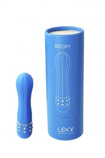 Вибратор Becky, синий 11,5 см, Категория - Секс-игрушки/Вибраторы/Нереалистичные вибраторы, Атрикул 0T-00007373 Изображение 1
