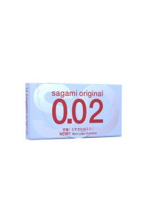 Презервативы Sagami Original 0.02  УЛЬТРАТОНКИЕ,гладкие №2, Категория - Презервативы/Классические презервативы, Атрикул 0T-00007859 Изображение 1