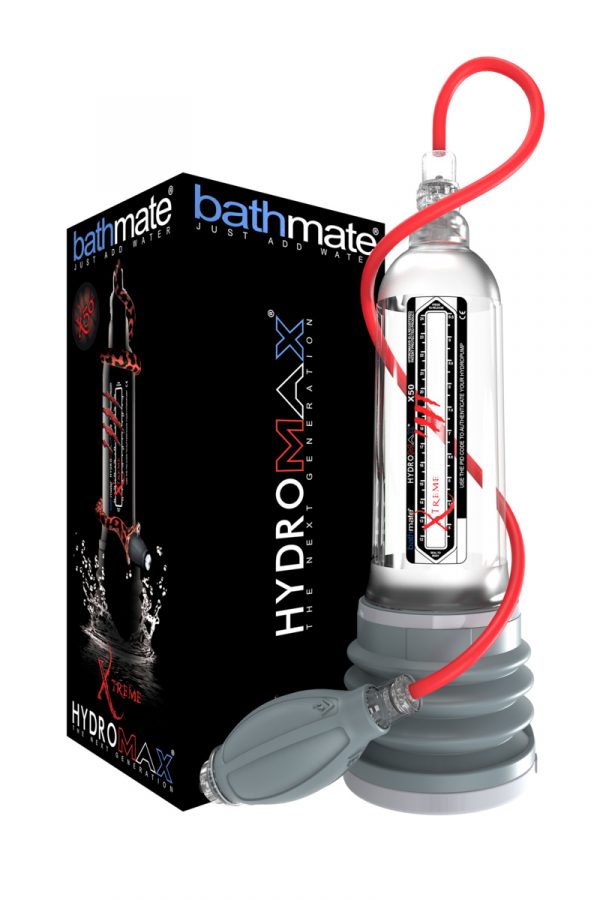 Гидропомпа Bathmate Hydromax Xtreme X50, прозрачная, 36,5 см, Категория - Секс-игрушки/Помпы/Помпы для пениса, Атрикул 0T-00008114 Изображение 3