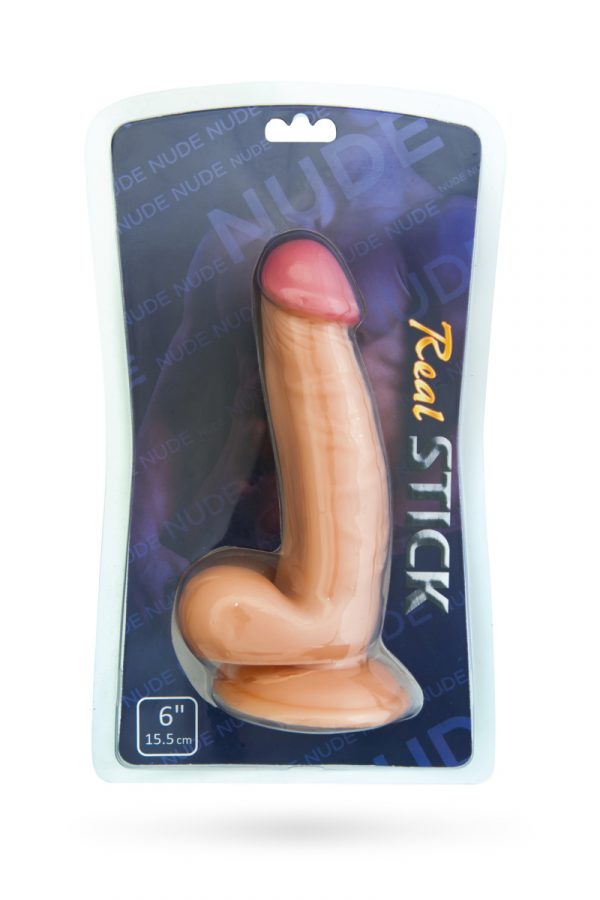 Фаллоимитатор TOYFA RealStick Nude реалистичный 15,5  см, Категория - Секс-игрушки/Фаллоимитаторы/Реалистичные фаллоимитаторы, Атрикул 0T-00008175 Изображение 2