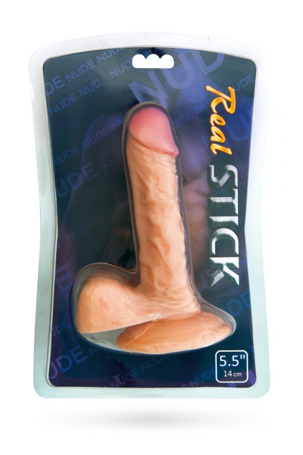 Фаллоимитатор TOYFA RealStick Nude реалистичный, 14 см, Категория - Секс-игрушки/Фаллоимитаторы/Реалистичные фаллоимитаторы, Атрикул 0T-00008178 Изображение 2