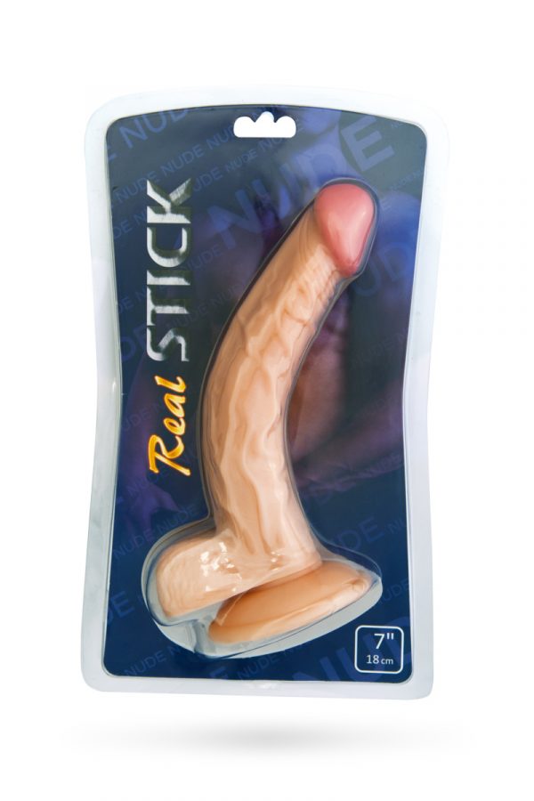 Фаллоимитатор TOYFA RealStick Nude реалистичный, 18 см, Категория - Секс-игрушки/Фаллоимитаторы/Реалистичные фаллоимитаторы, Атрикул 0T-00008191 Изображение 2