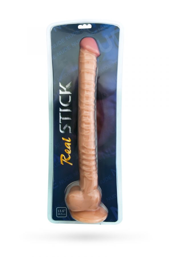 Фаллоимитатор TOYFA RealStick Nude реалистичный, 34,5 см, Категория - Секс-игрушки/Фаллоимитаторы/Реалистичные фаллоимитаторы, Атрикул 0T-00008215 Изображение 2