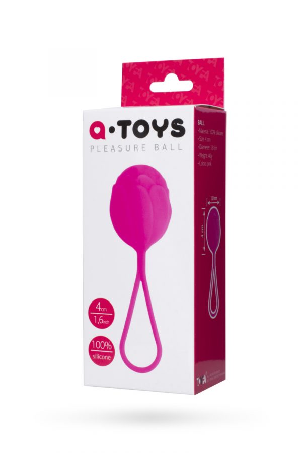 Вагинальные шарики TOYFA A-Toys, Силикон, Розовый, Ø 3,5 см, Категория - Секс-игрушки/Вагинальные шарики и тренажеры интимных мышц/Вагинальные шарики, Атрикул 0T-00007993 Изображение 2