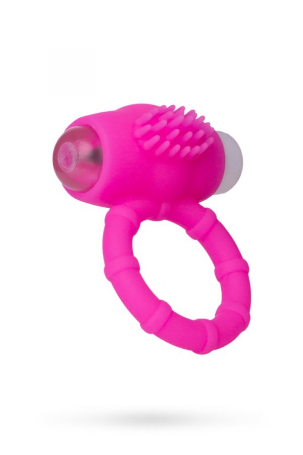 Эрекционное кольцо на пенис Штучки-дрючки, силикон, розовый, Ø2,5 см, Категория - Секс-игрушки/Кольца и насадки/Кольца на пенис, Атрикул 0T-00011254 Изображение 3
