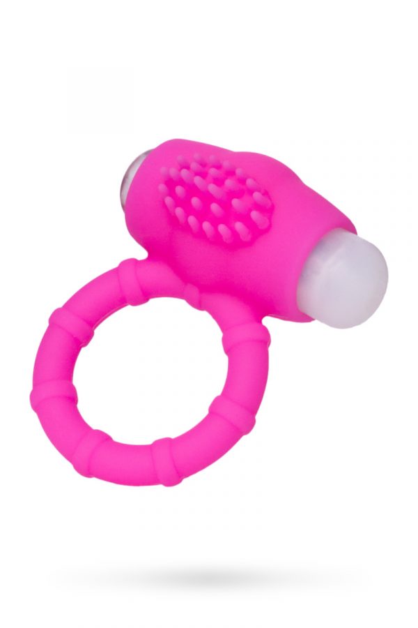 Эрекционное кольцо на пенис Штучки-дрючки, силикон, розовый, Ø2,5 см, Категория - Секс-игрушки/Кольца и насадки/Кольца на пенис, Атрикул 0T-00011254 Изображение 1