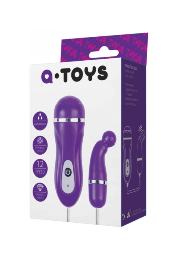 Виброяйцо TOYFA A-toys, ABS пластик, Фиолетовый,  Ø 1,4см, Категория - Секс-игрушки/Вибраторы/Виброяйца, Атрикул 0T-00008058 Изображение 2