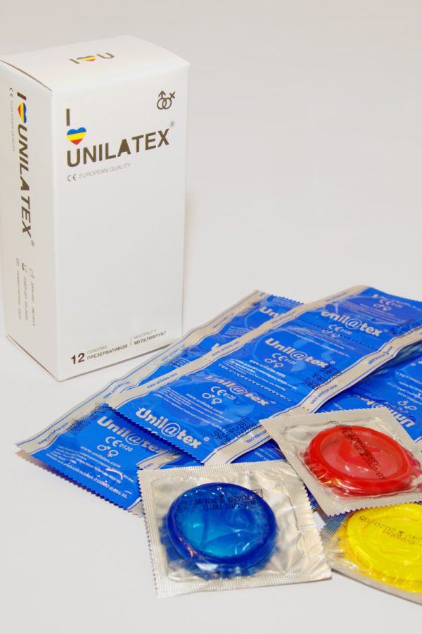 Презервативы Unilatex Multifrutis №12+3  ароматизированные ,цветные, Категория - Презервативы/Классические презервативы, Атрикул 0T-00008227 Изображение 2
