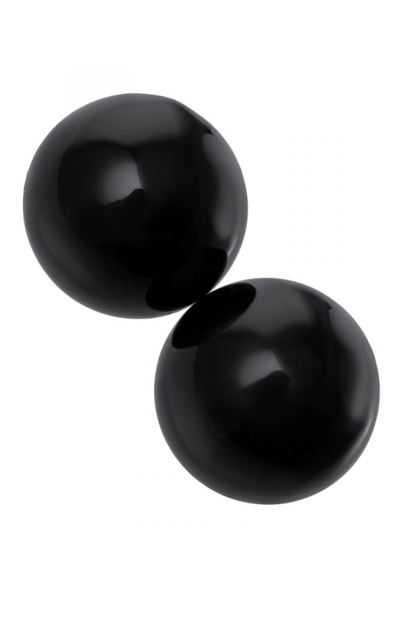 Вагинальные шарики Sexus Glass, Стекло, Чёрный, Ø см, Категория - Секс-игрушки/Вагинальные шарики и тренажеры интимных мышц/Вагинальные шарики, Атрикул 0T-00008075 Изображение 2