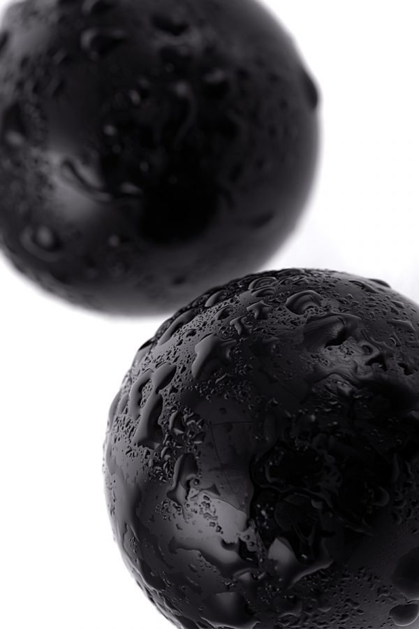 Вагинальные шарики Sexus Glass, Стекло, Чёрный, Ø см, Категория - Секс-игрушки/Вагинальные шарики и тренажеры интимных мышц/Вагинальные шарики, Атрикул 0T-00008075 Изображение 3