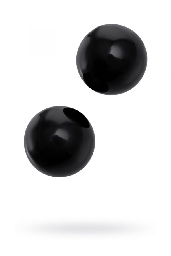Вагинальные шарики Sexus Glass, Стекло, Чёрный, Ø см, Категория - Секс-игрушки/Вагинальные шарики и тренажеры интимных мышц/Вагинальные шарики, Атрикул 0T-00008075 Изображение 1