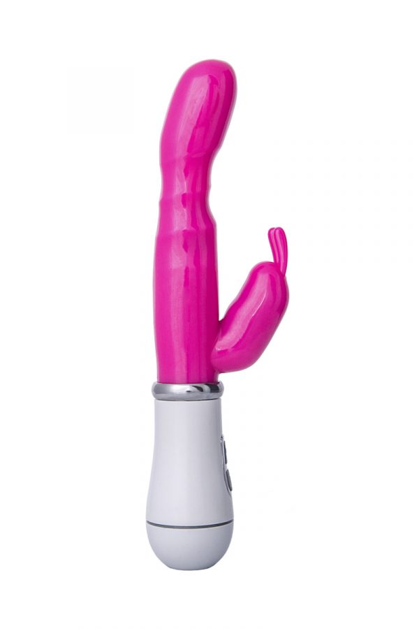 Вибратор с клиторальным стимулятором TOYFA A-Toys  , TPE, Розовый, 20 см, Категория - Секс-игрушки/Вибраторы/Вибраторы с клиторальным стимулятором, Атрикул 0T-00008352 Изображение 3